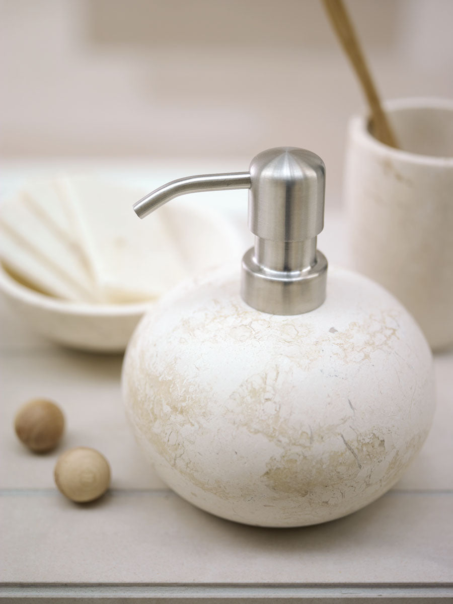 Luxor Aquanova sæbedispenser marmor