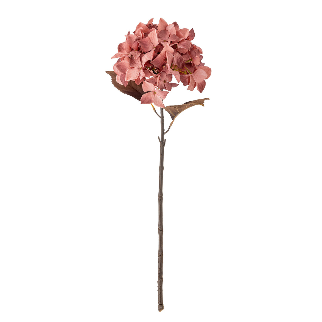 Hydrangea Stilk, Rosa, Kunstig Blomst