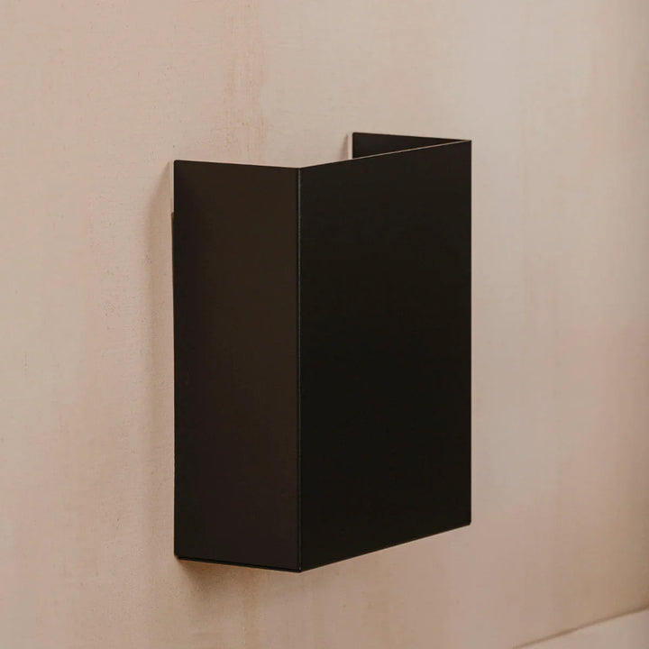Papirspand til væg i sort