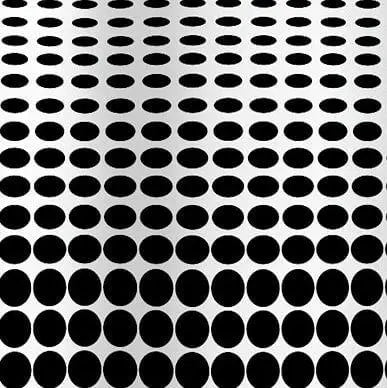 Badeforhæng med prikker