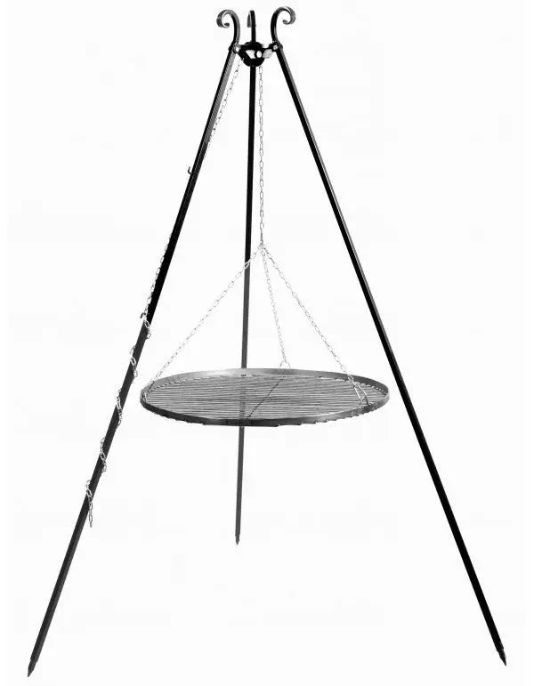 Bålstativ / Bålsæt 180 cm med grillrist