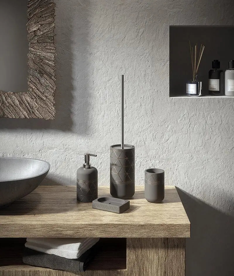 Calipso baserie, sæbedispenser