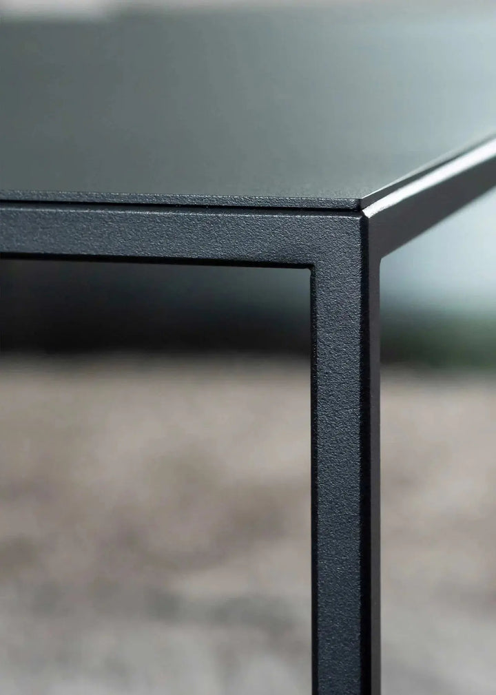 Devana firkantet sofabord metal