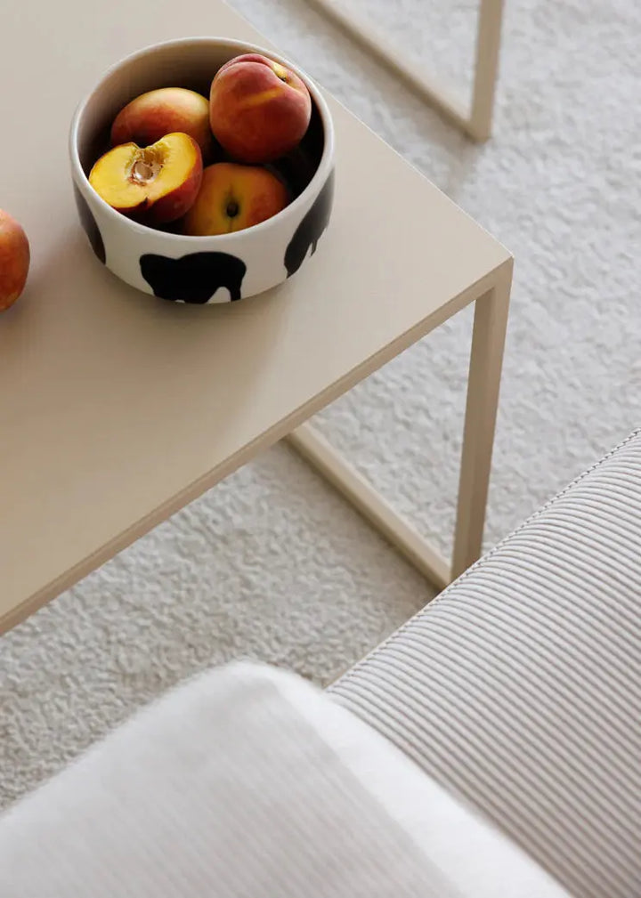 Devana firkantet sofabord metal