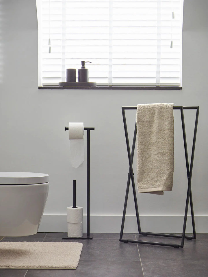 Icon toiletpapirholder - sort