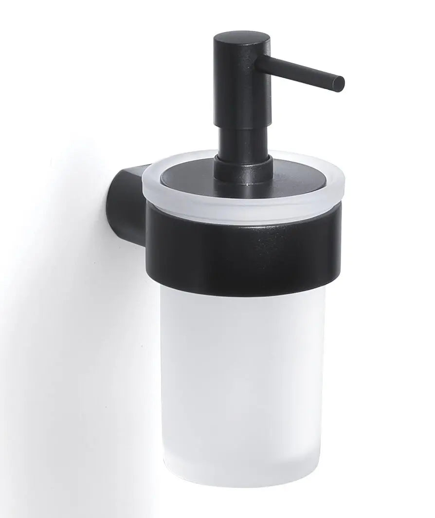 Sæbedispenser til væg i glas