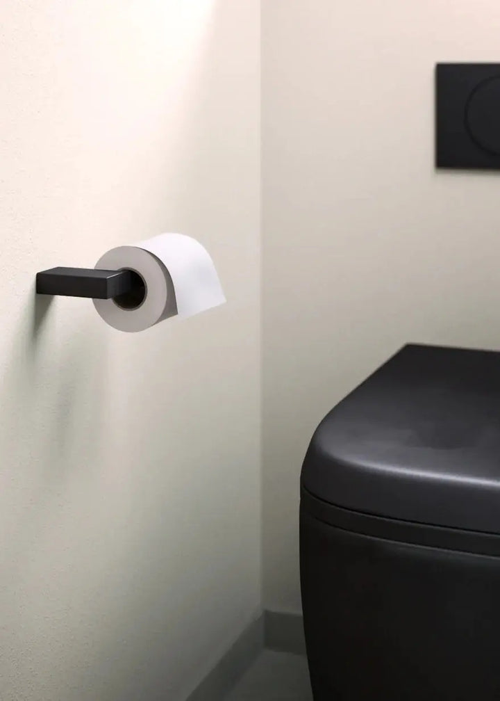 Tuali toiletrulleholder - sort