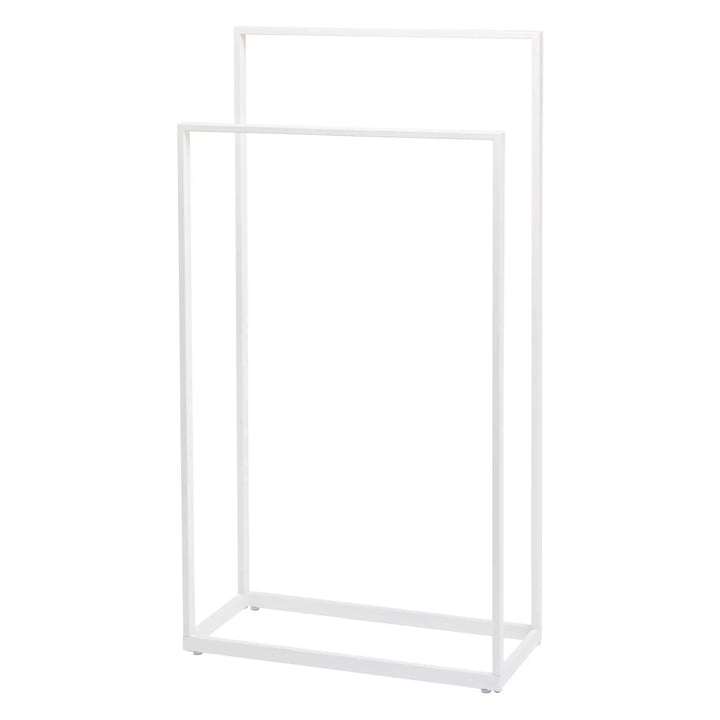 Hvid håndklædeholder