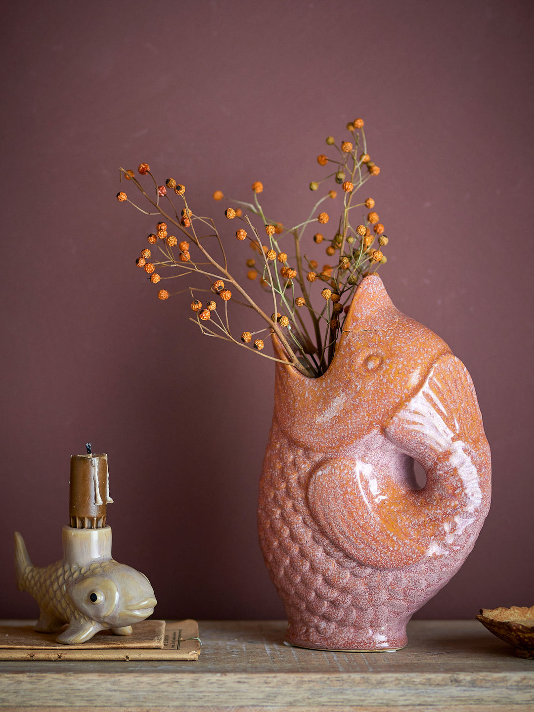 Harvey Vase, Brun, Stentøj