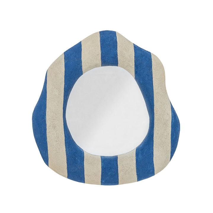 Travis Vægspejl, Blå, Polyresin