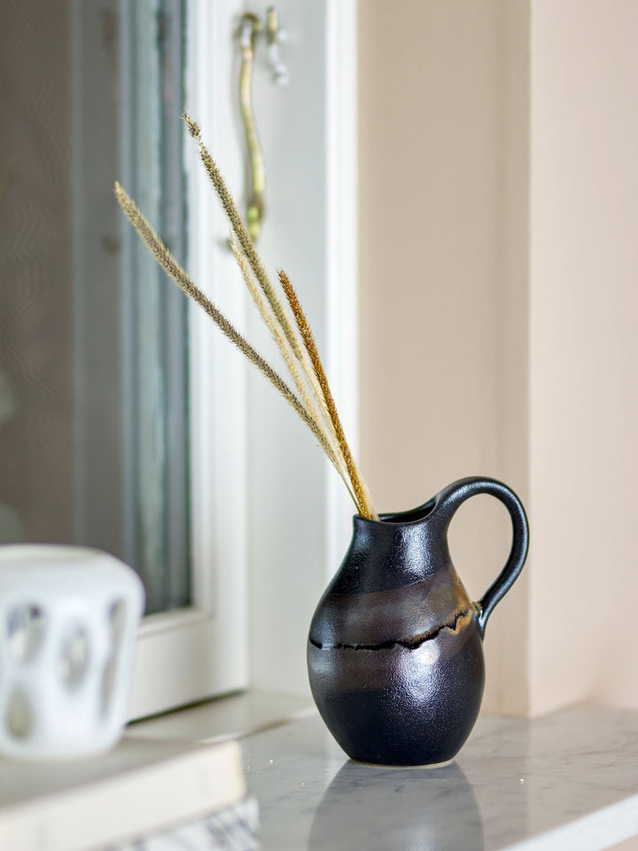 Alvena Vase, Brun, Stentøj