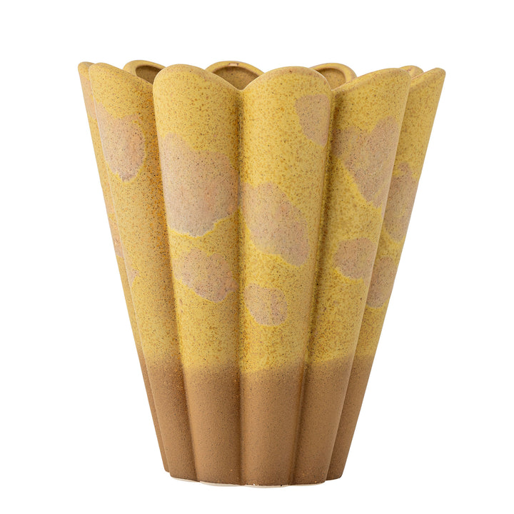 Penn Vase, Gul, Stentøj