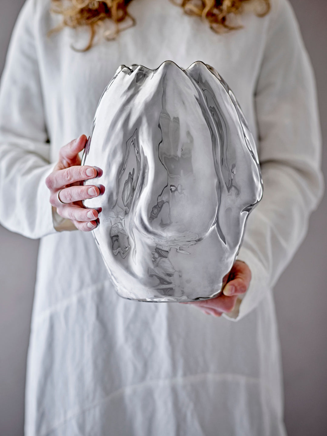 Bobby Vase, Sølv, Stentøj