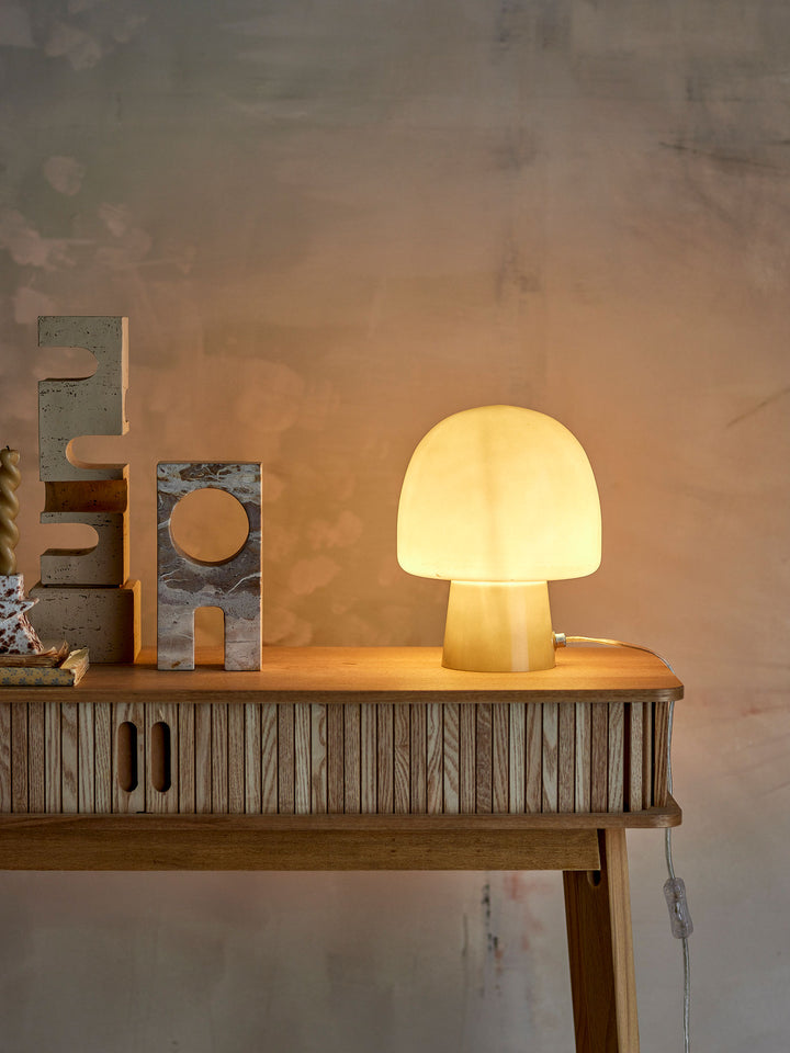 Paddy Bordlampe, Grøn, Glas