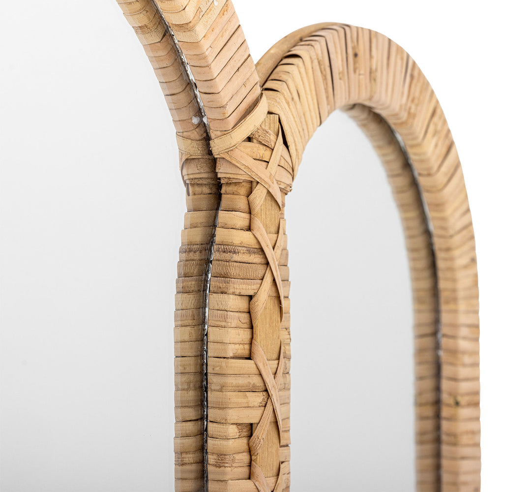 Cardiz Vægspejl, Natur, Rattan