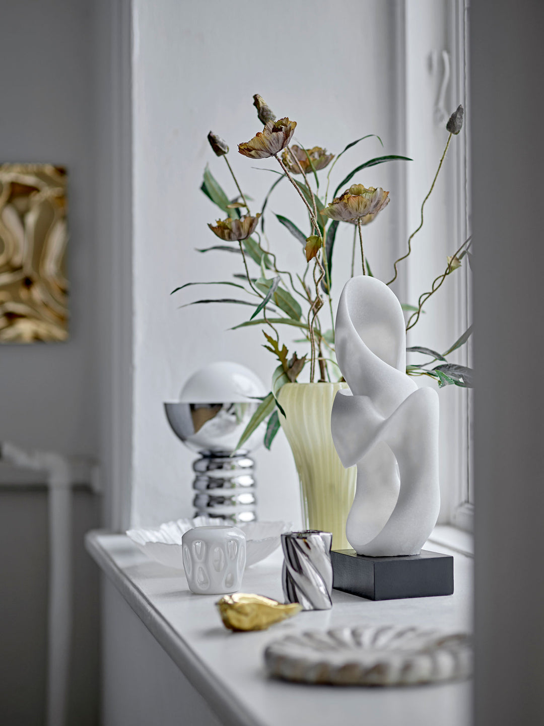 Averie Vase, Gul, Glas