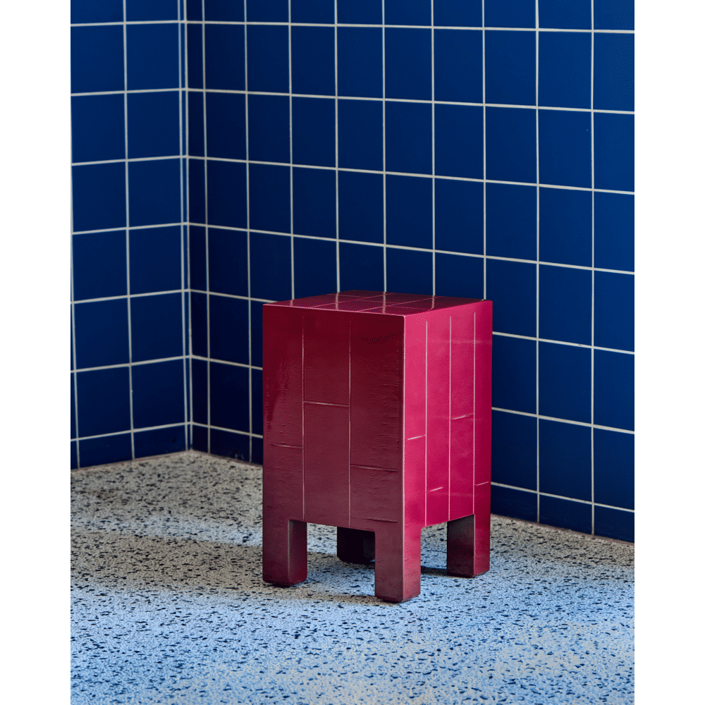 House Doctor Sidebord, HDBrick, Rød