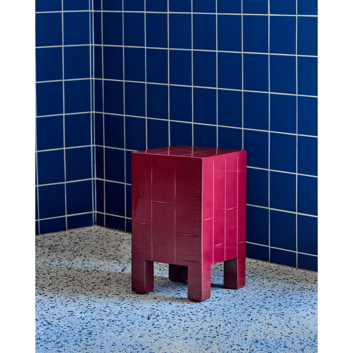 House Doctor Sidebord, HDBrick, Rød