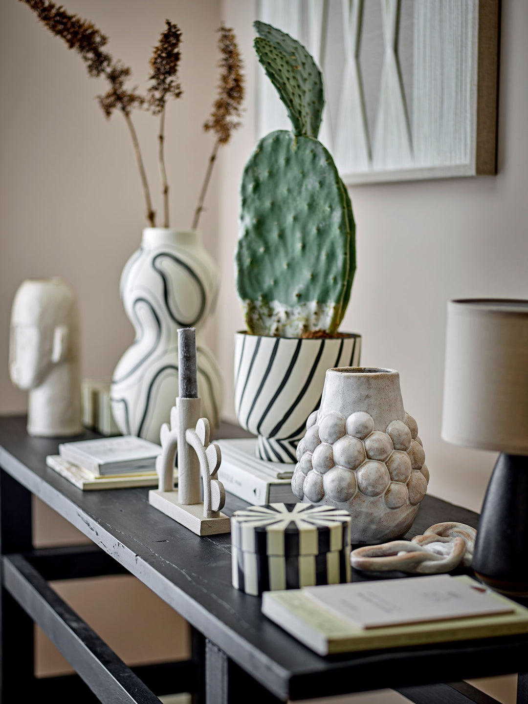 Poldor Vase, Natur, Stentøj