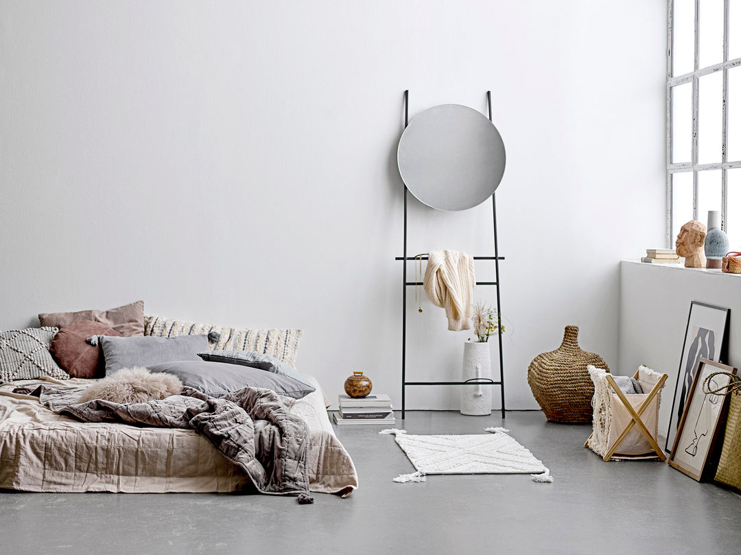 Berican Deko Vase, Hvid, Terrakotta