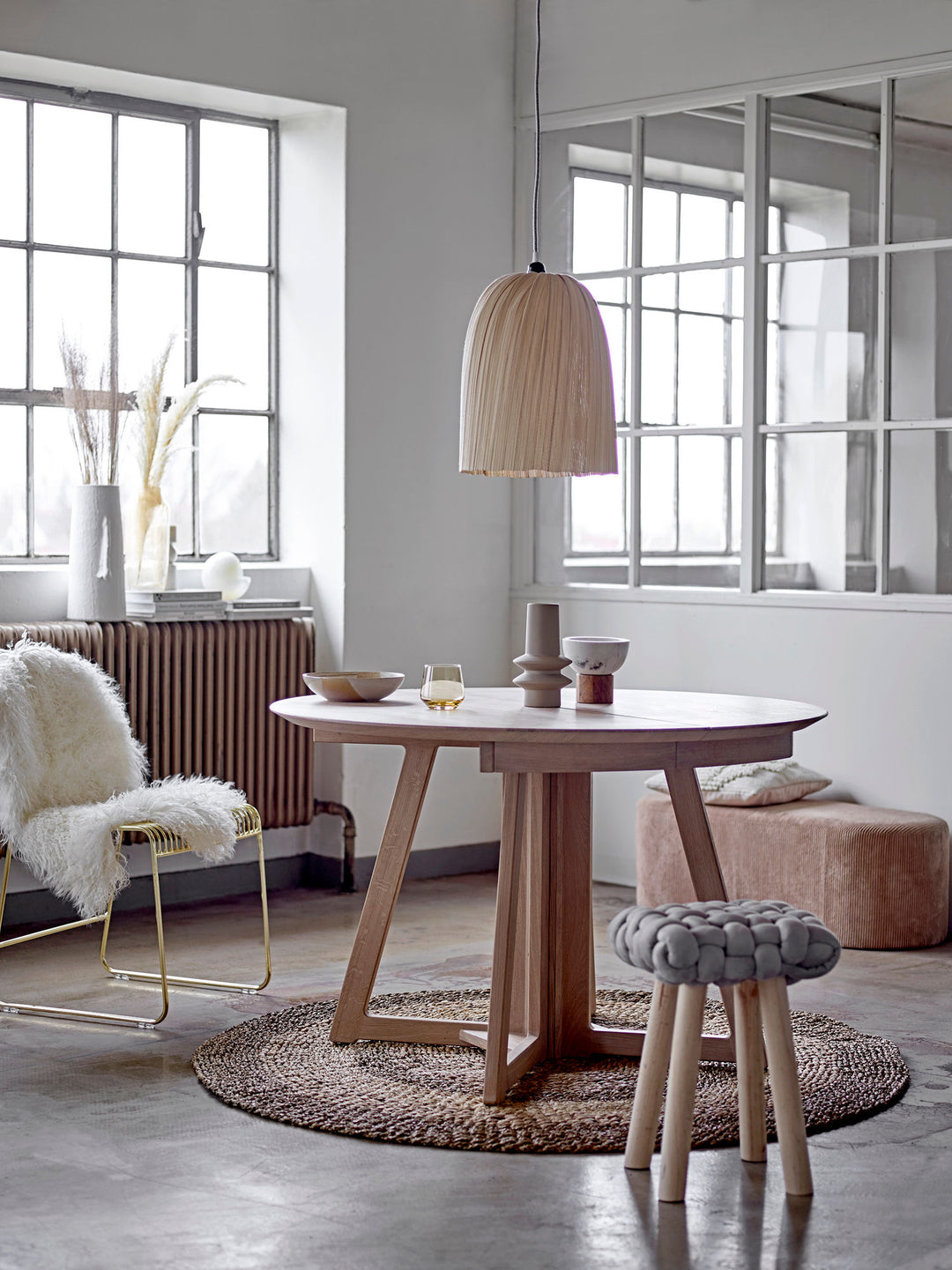 Owen Spisebord m/udtræk, Natur, FSC® 100%, Eg