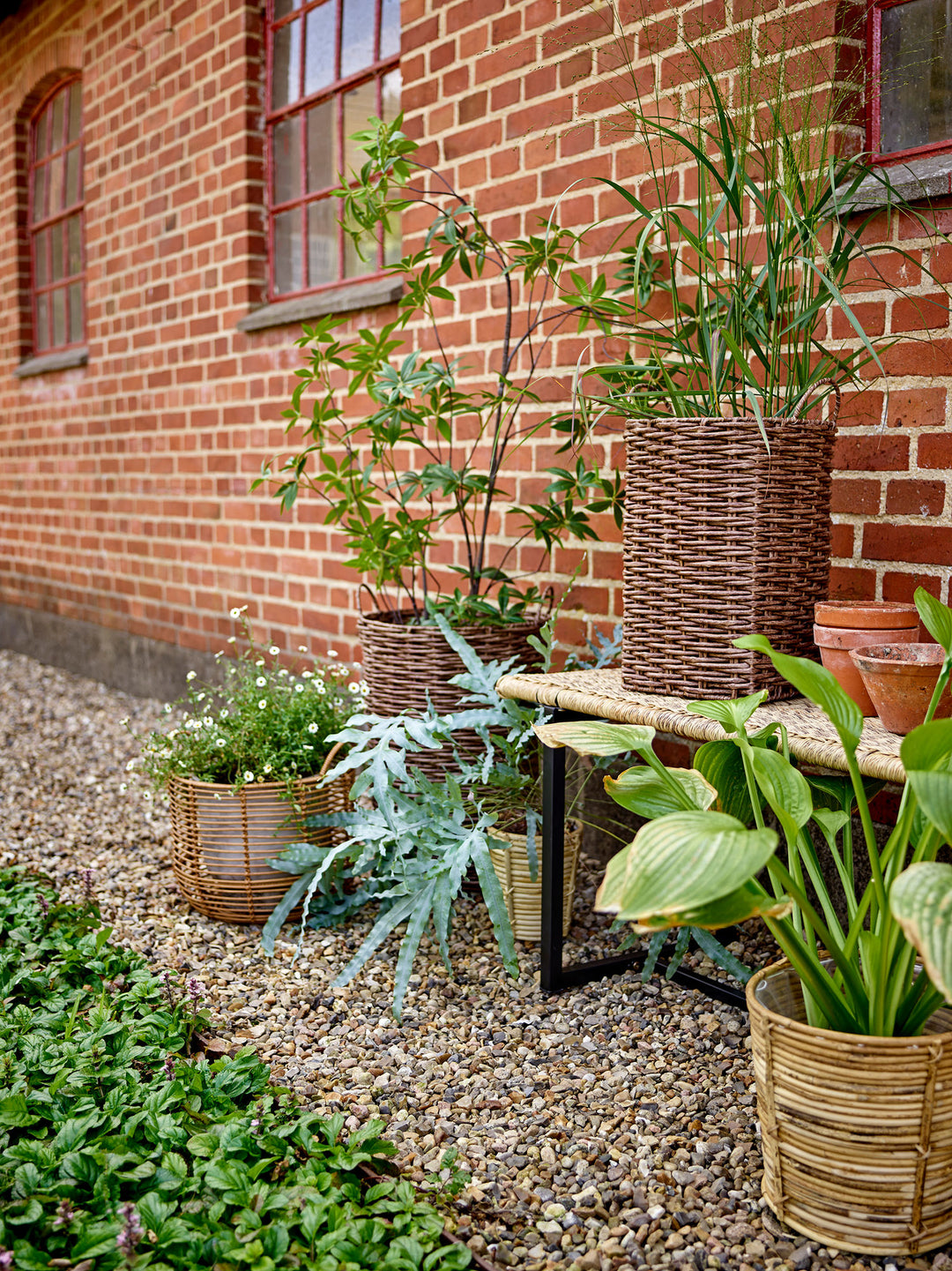 Adilly Bænk, Natur, Polyrattan