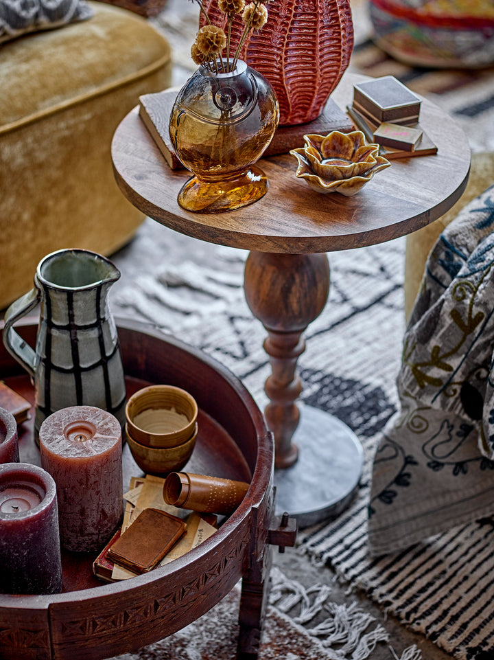 Varga Vase, Gul, Glas