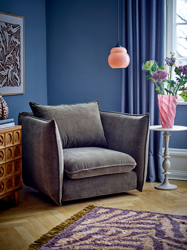 Callo Vase, Rosa, Glas