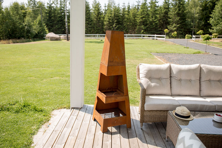 Bastin Eldkorg – Rust Orange