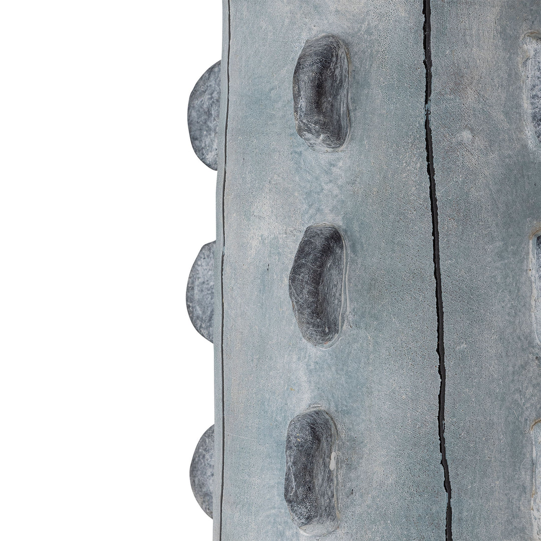 Gadiela Gulvlampe, Blå, Stentøj