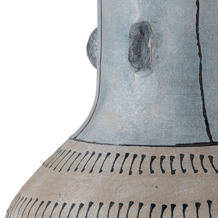 Gadiela Gulvlampe, Blå, Stentøj