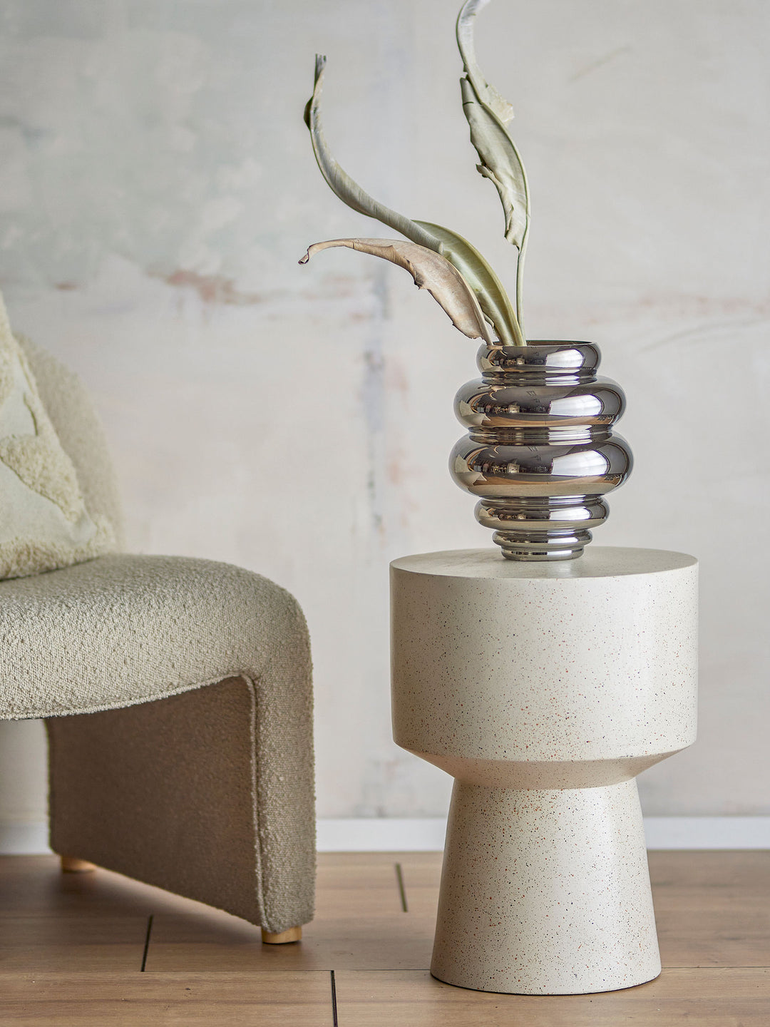 Zorya Vase, Sølv, Glas