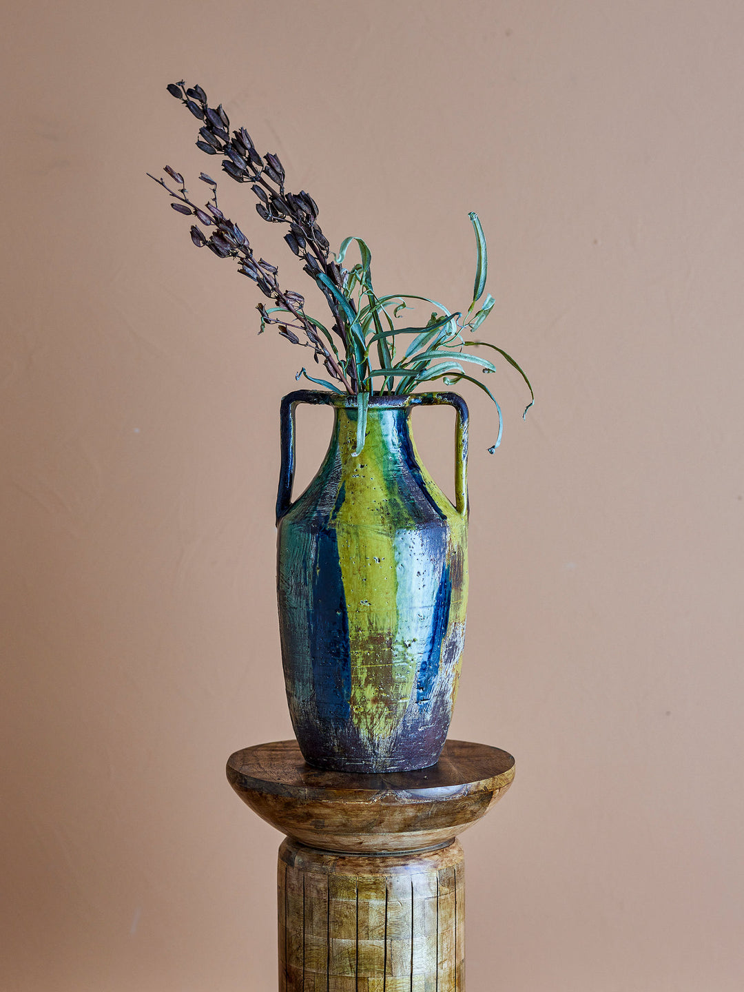 Wilder Deko Vase, Multifarvet, Terrakotta