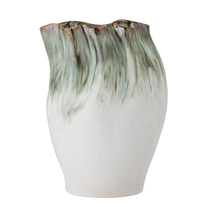 Nisha Vase, Grøn, Stentøj