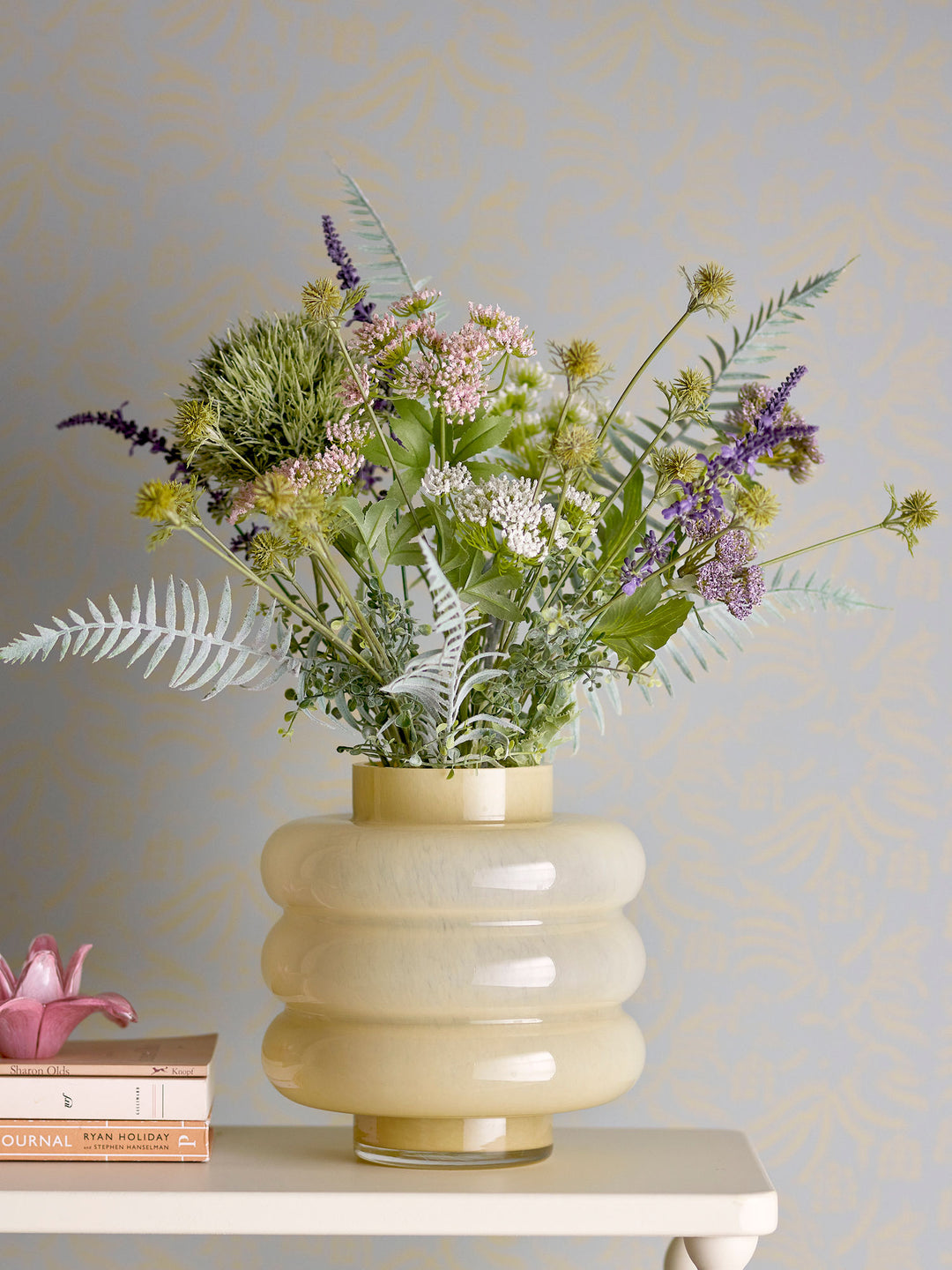 Sahara Vase, Gul, Glas