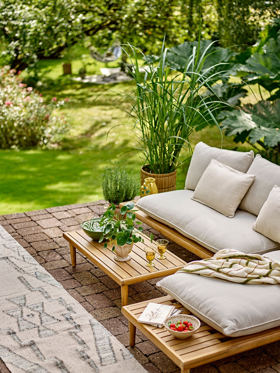 Cesano Lounge sæt, Natur, FSC®100%, Acacia