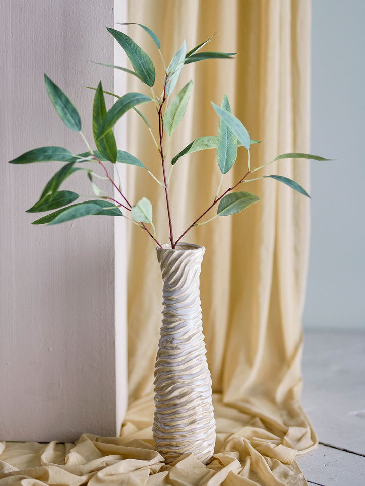 Damien Vase, Hvid, Stentøj