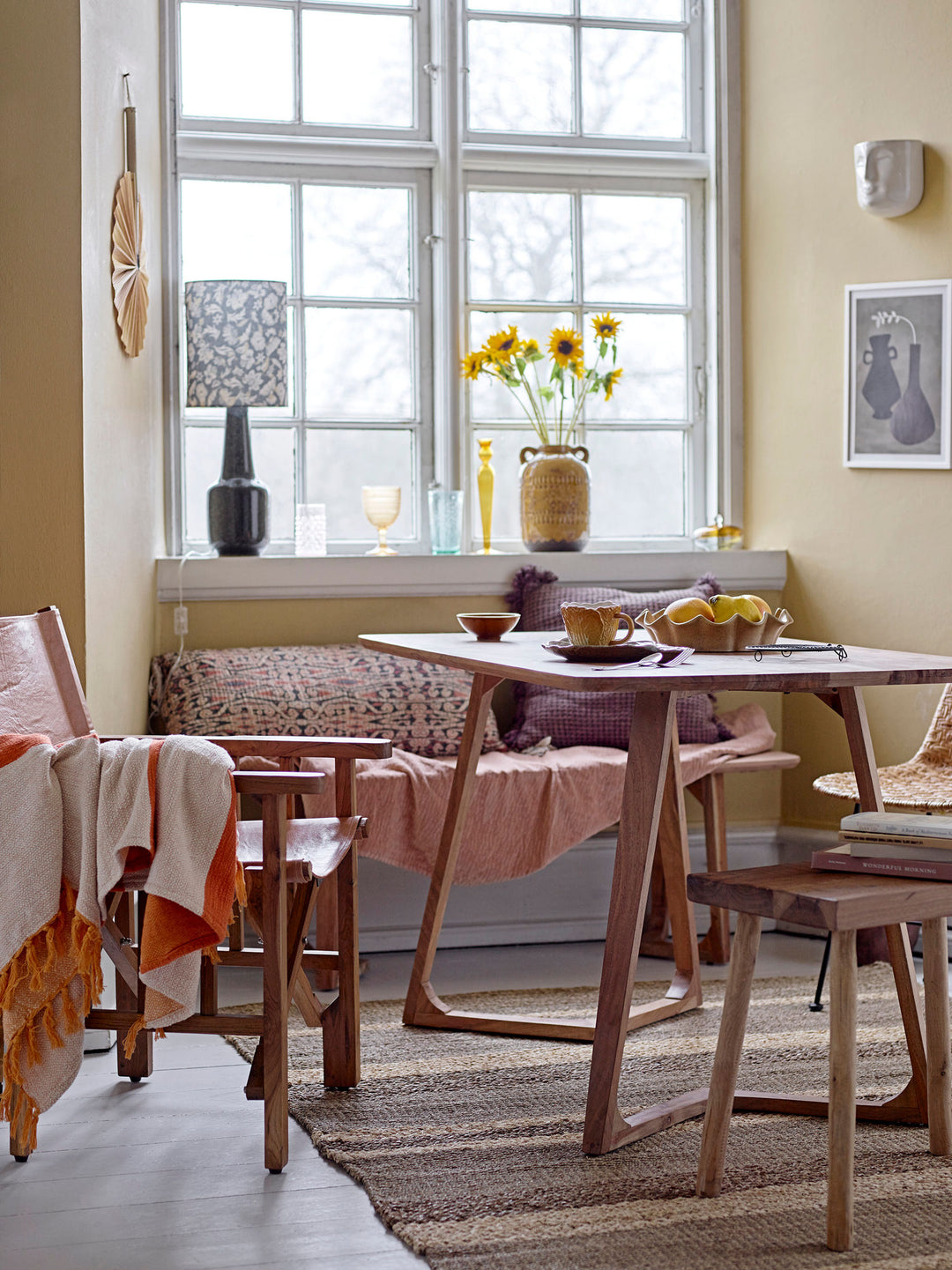 Rijad Deko Vase, Gul, Terrakotta