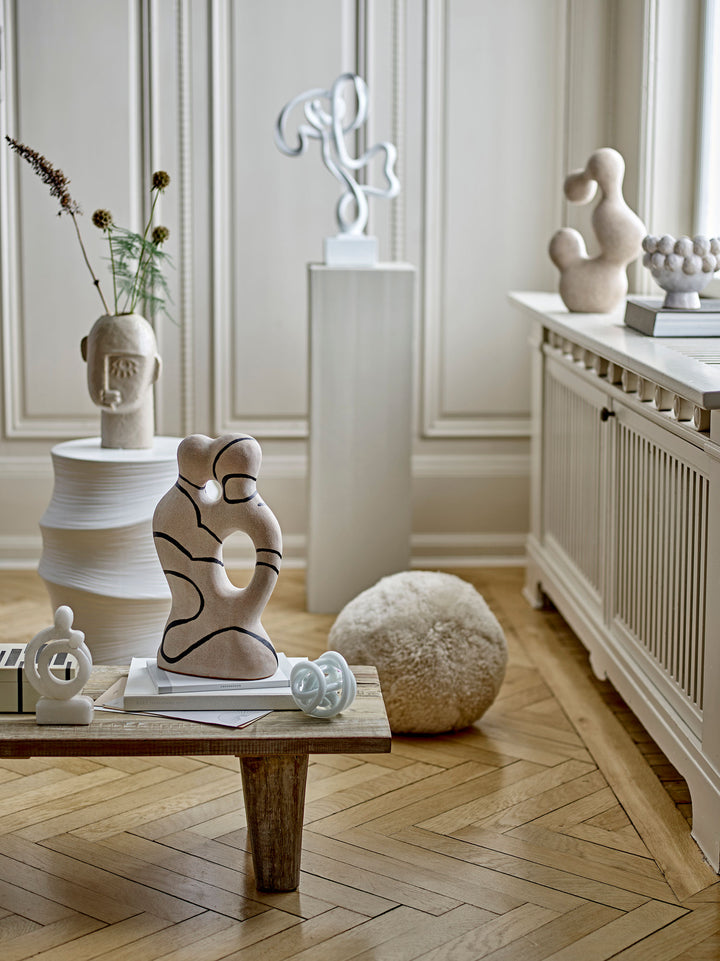 Lizzie Vase, Natur, Stentøj