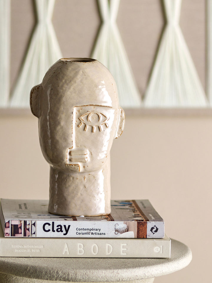 Lizzie Vase, Natur, Stentøj