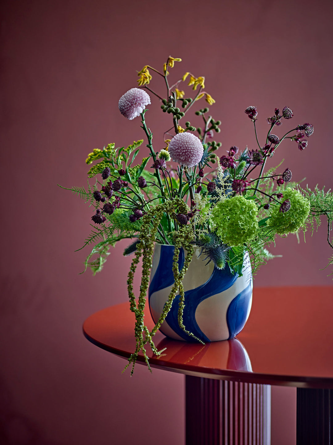 Della Spisebord, Rød, FSC®100%, MDF