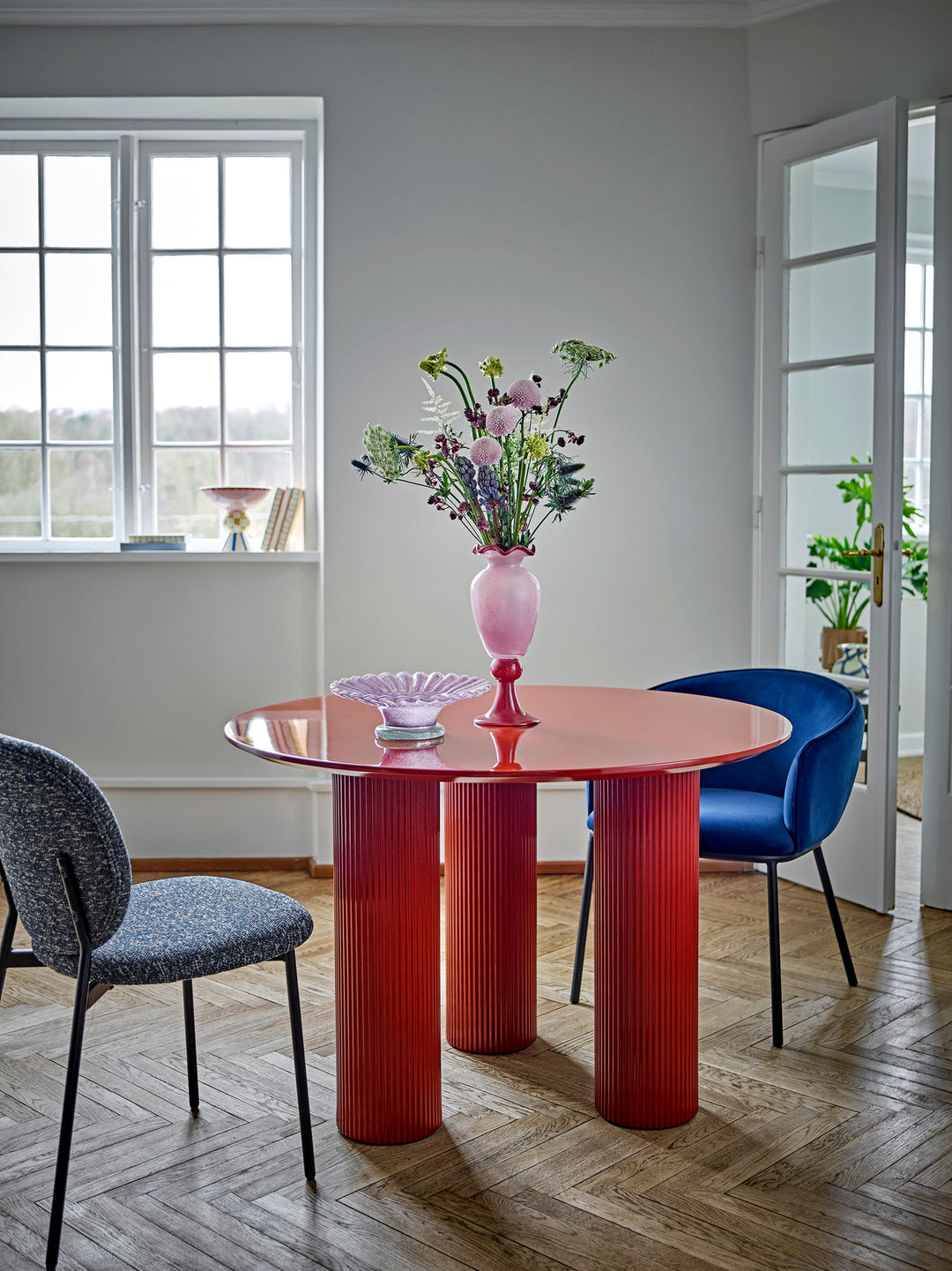 Della Spisebord, Rød, FSC®100%, MDF