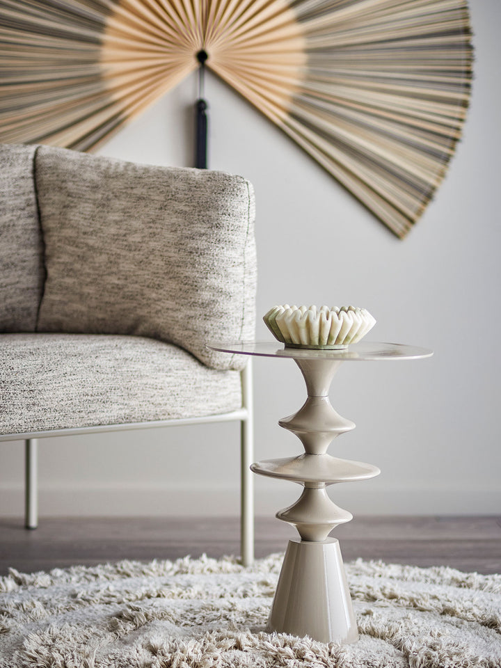 Samio Sidebord, Natur, Aluminium