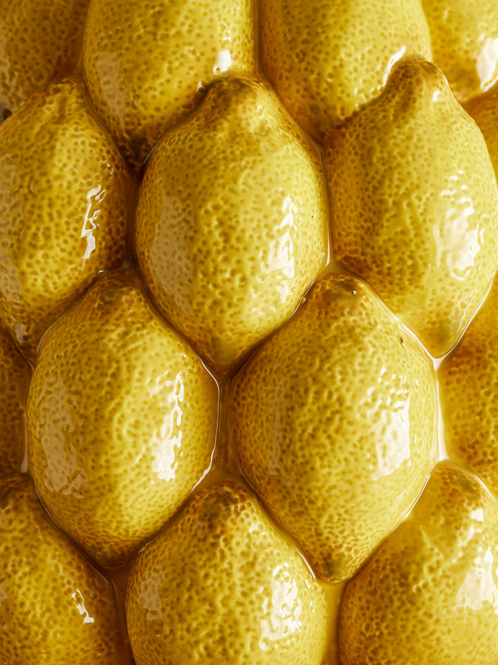 Limone Vase, Gul, Stentøj