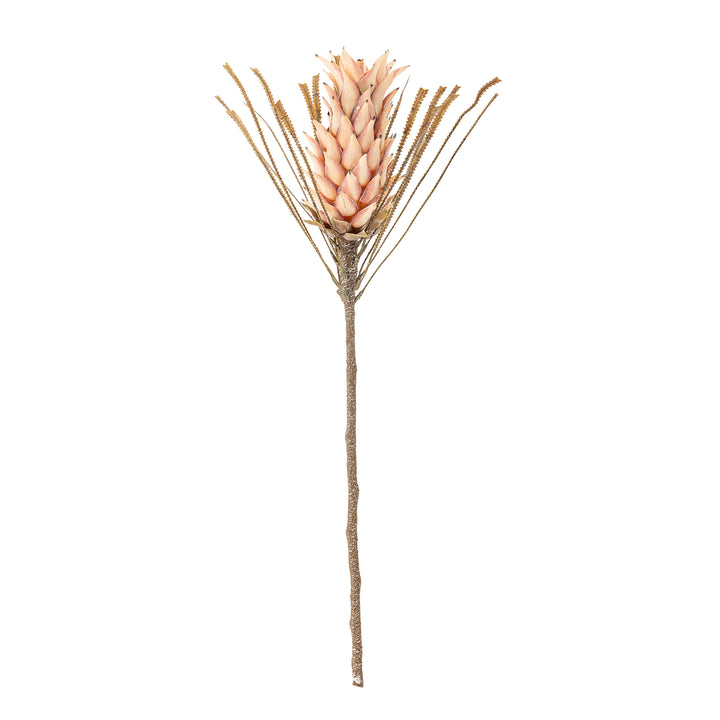 Palmflower Stilk, Rosa, Kunstig Blomst
