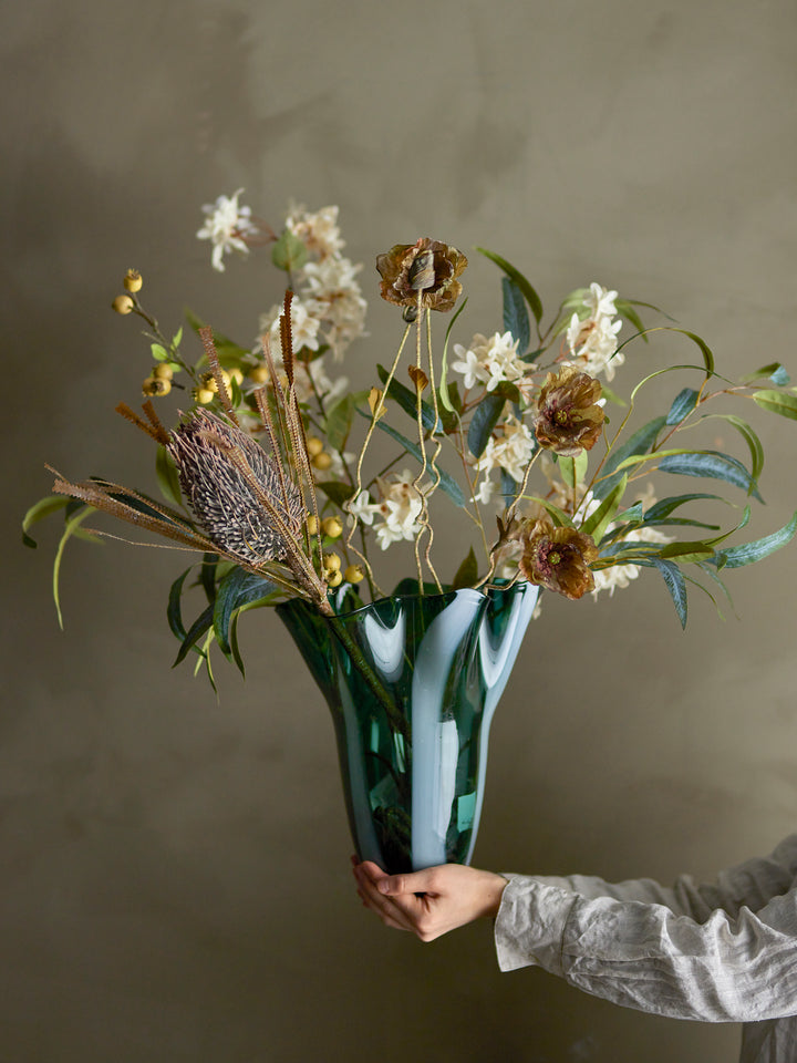 Palmflower Stilk, Brun, Kunstig Blomst