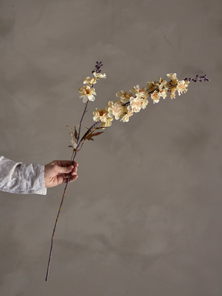 Larkspur Stilk, Natur, Kunstig Blomst
