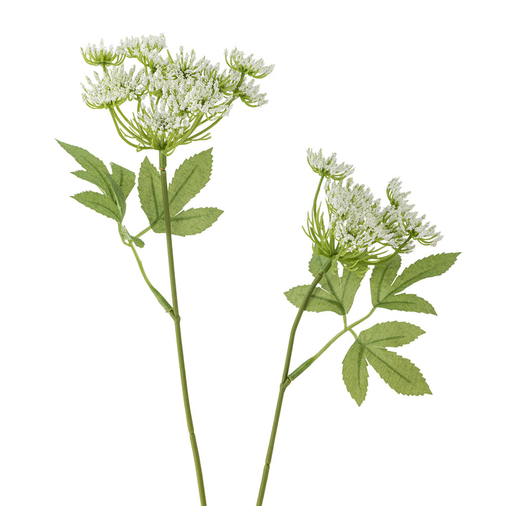 Fennel Stilk, Hvid, Kunstig Blomst