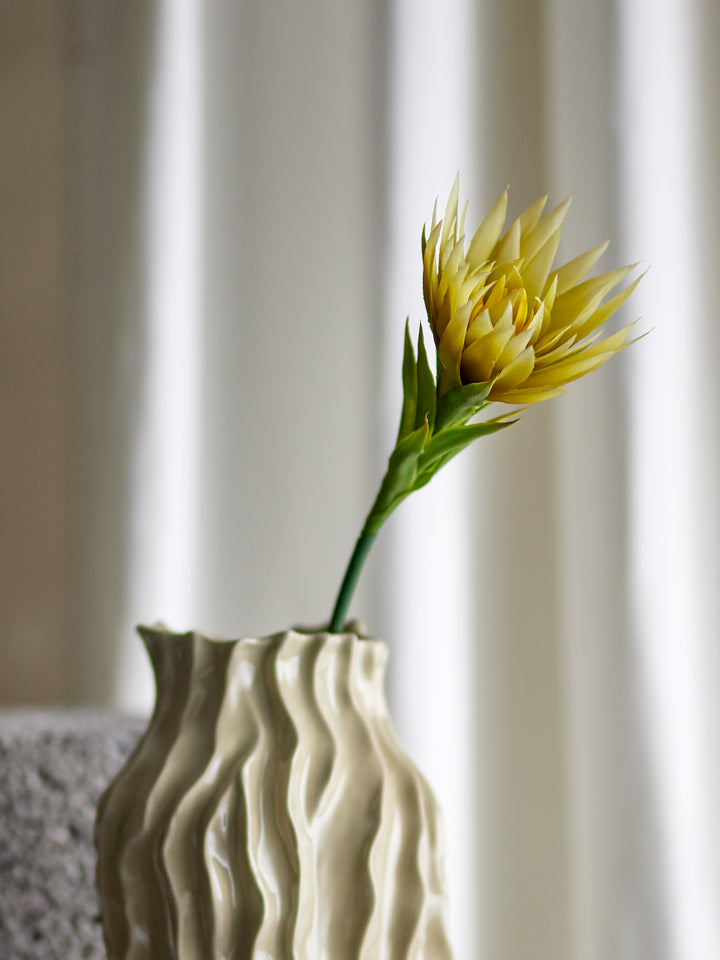 Lily Stilk, Gul, Kunstig Blomst