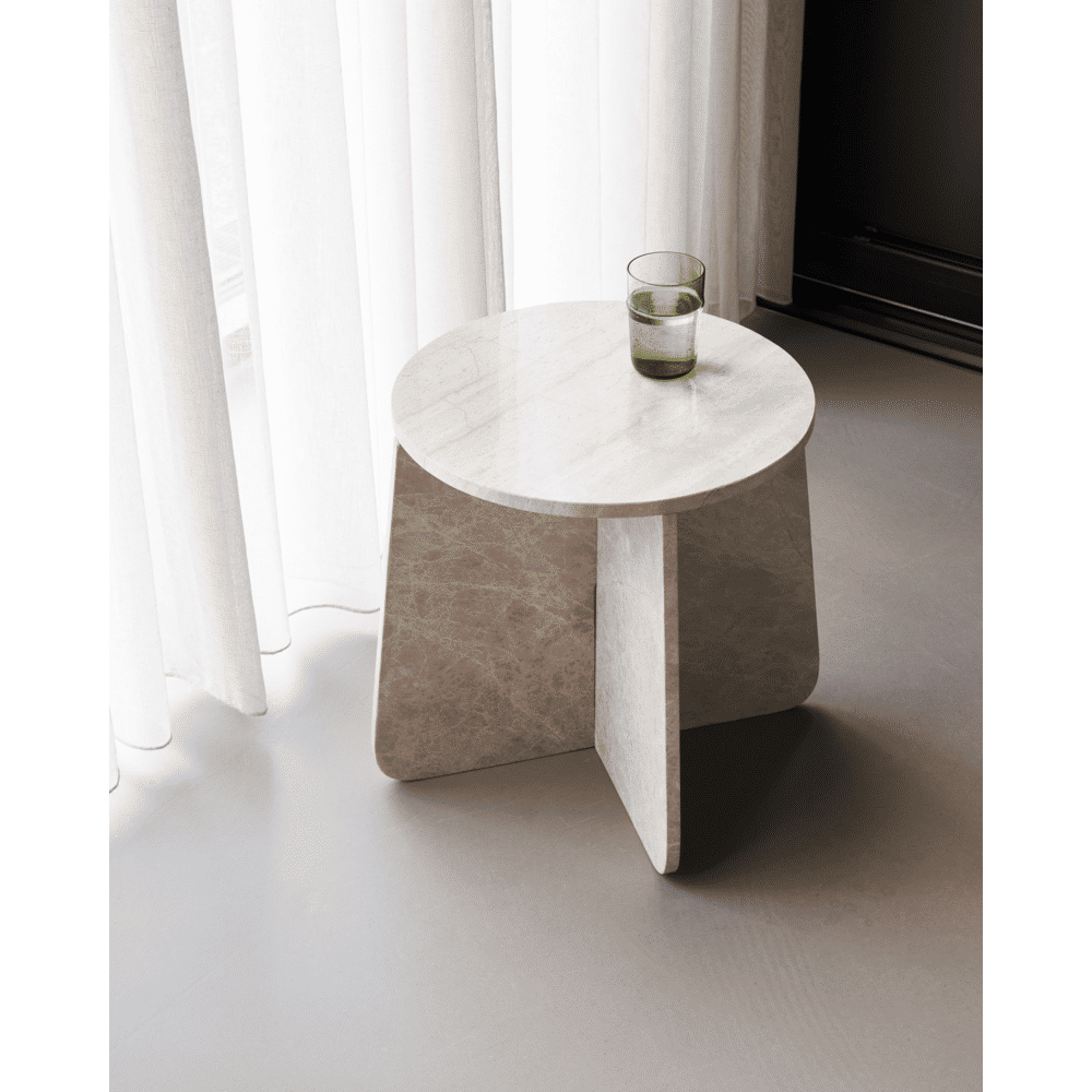 House Doctor Sidebord, HDMarb, Beige